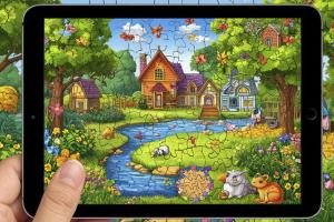 В России растёт интерес к цифровым пазлам: тренд спокойных игр набирает обороты