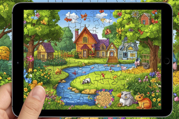 В России растёт интерес к цифровым пазлам: тренд спокойных игр набирает обороты