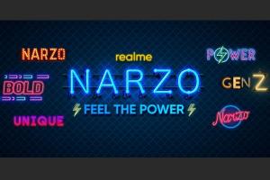 Realme анонсировала линейку смартфонов Narzo для молодежи