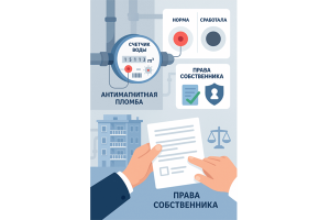 Антимагнитная пломба на счетчик воды: законность установки, штрафы и защита прав собственника