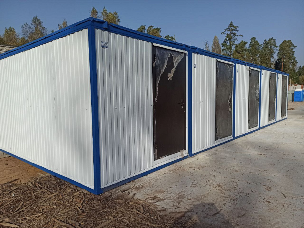 одульные санузлы контейнерного типа от производственной компании Оптибыт