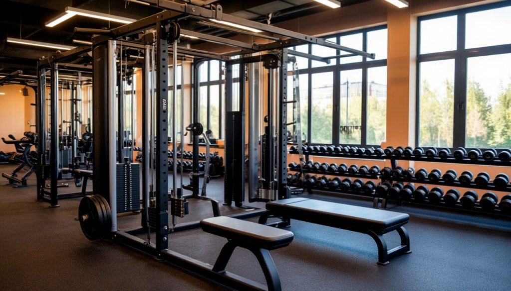 Оборудование и тренажеры для фитнес-клубов